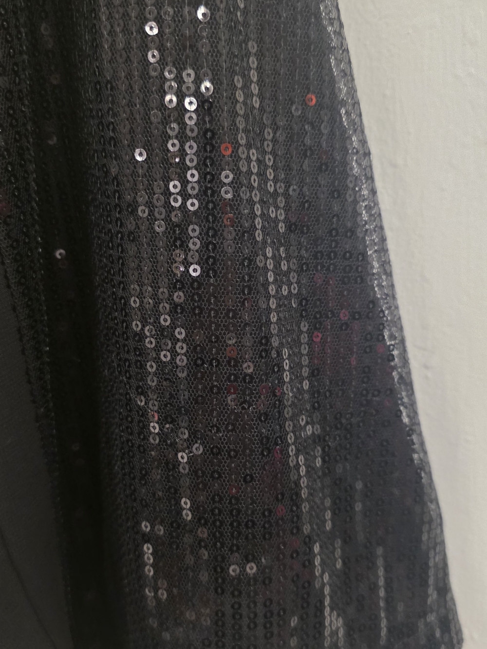 🔥Charlie Charlie Charlotte Black Sequin Racerback Tank Top Size Small NWT - Picture 3 of 8